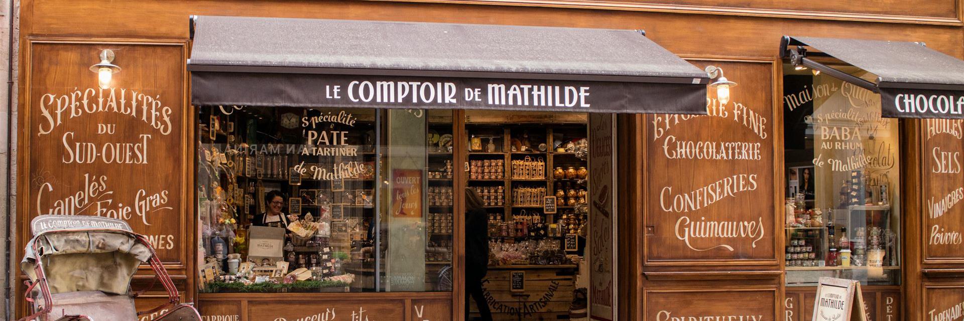 Le Comptoir De Mathilde Ladenbeschilderung